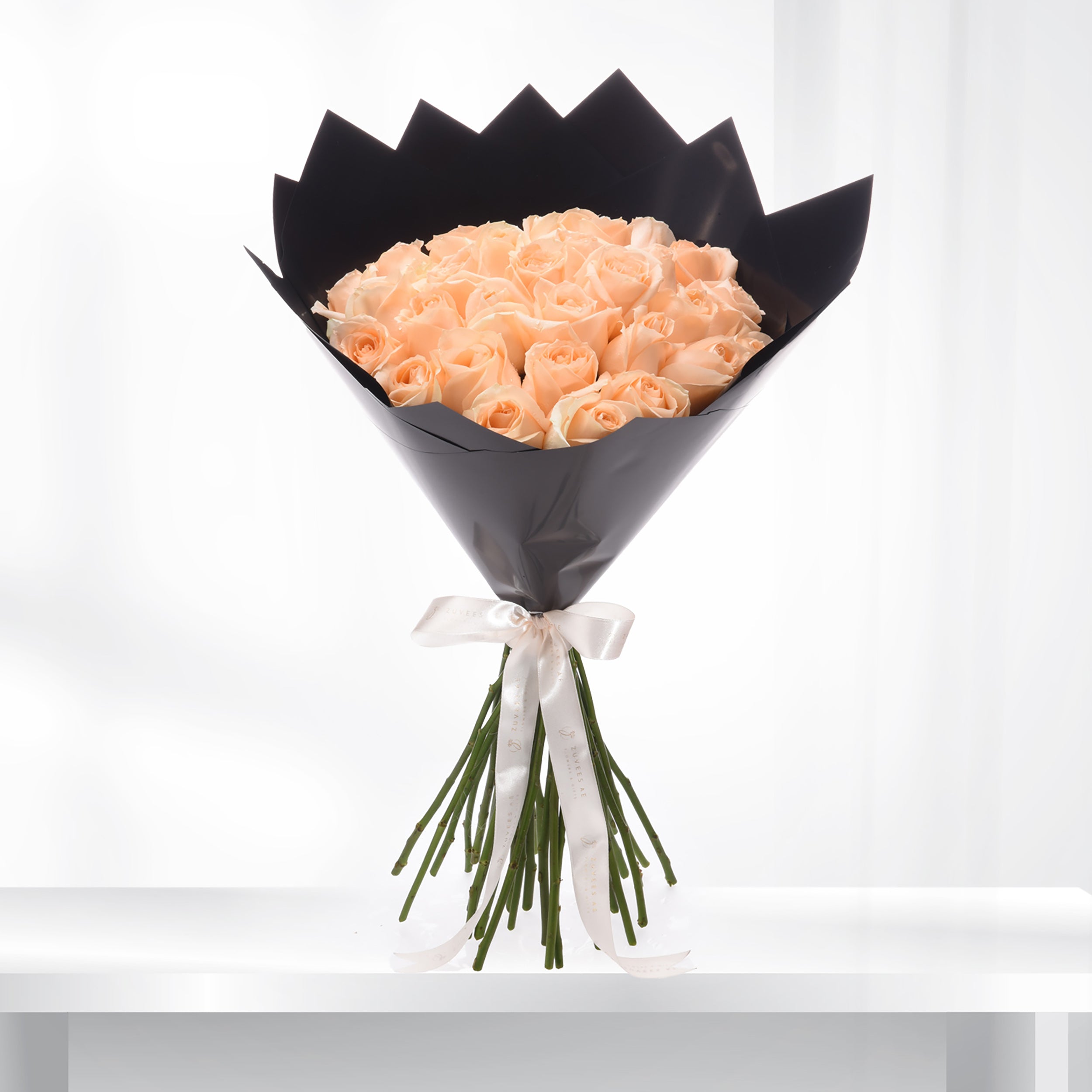 Peach Dream Rose Bouquet