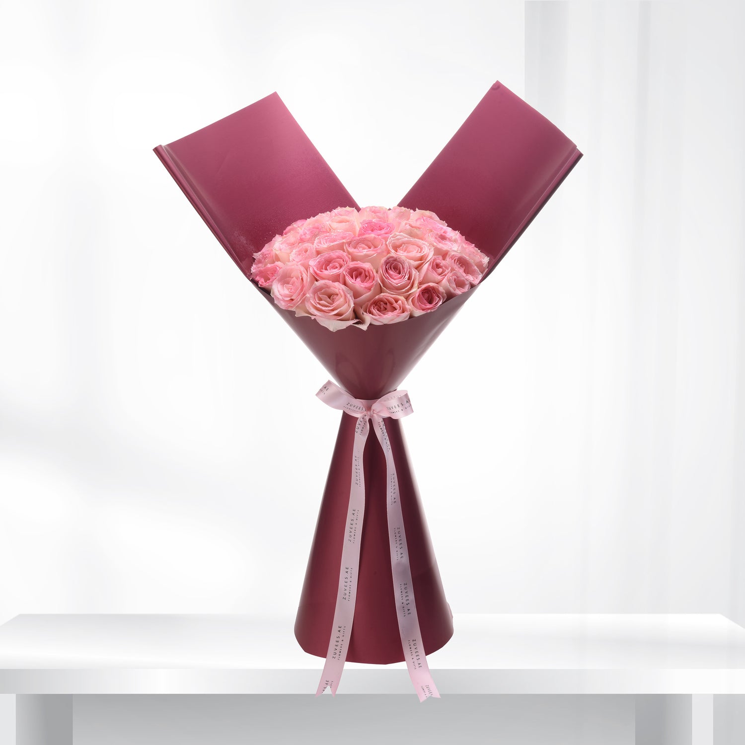 Royal Thirty Pink Roses Bouquet