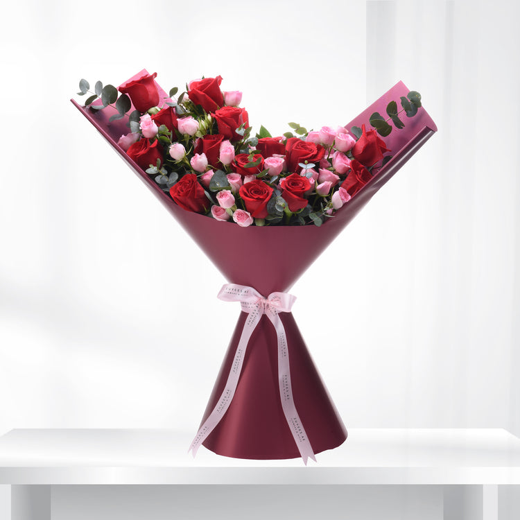 Love Harmony Mixed Roses Bouquet