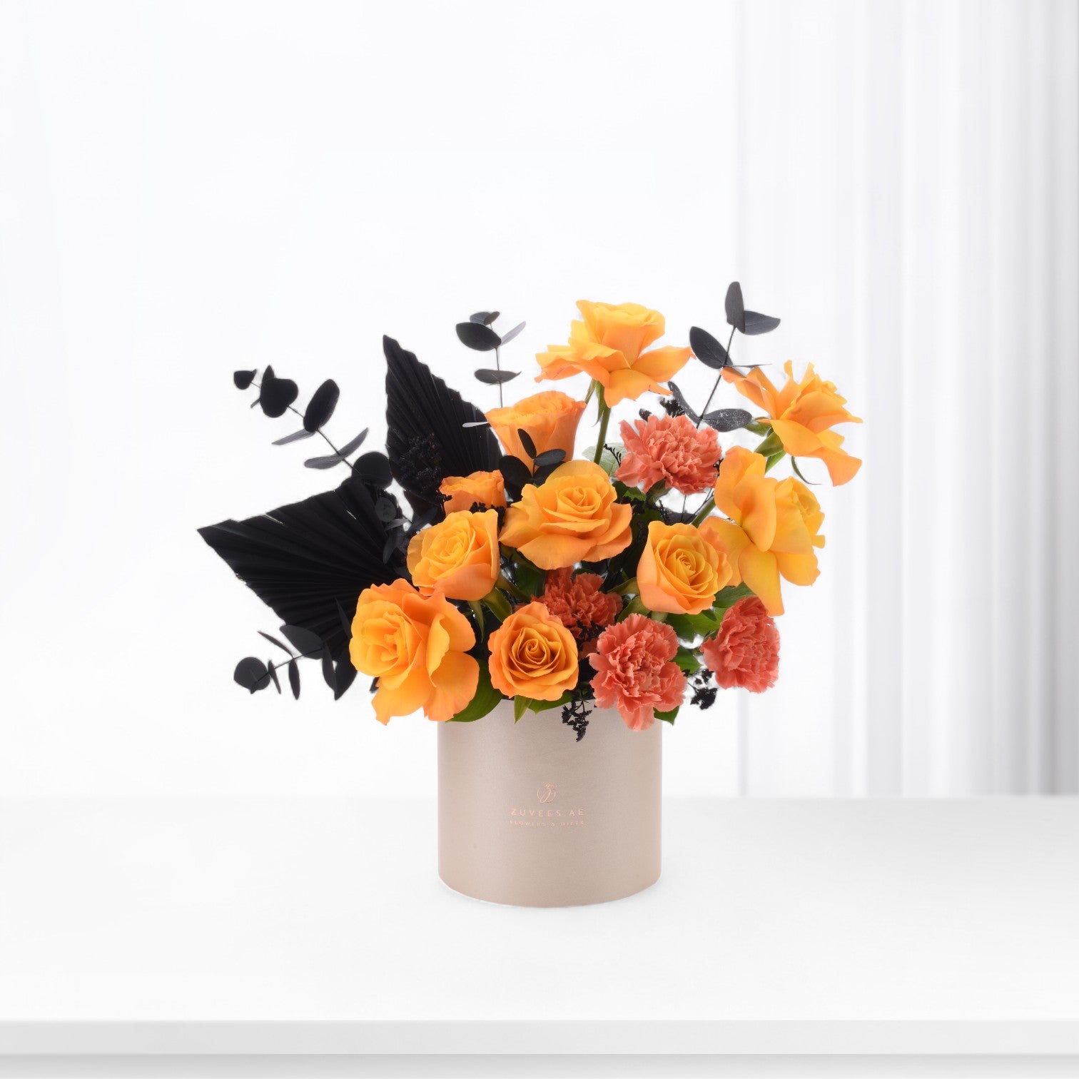 Noir Flame Bloom Box