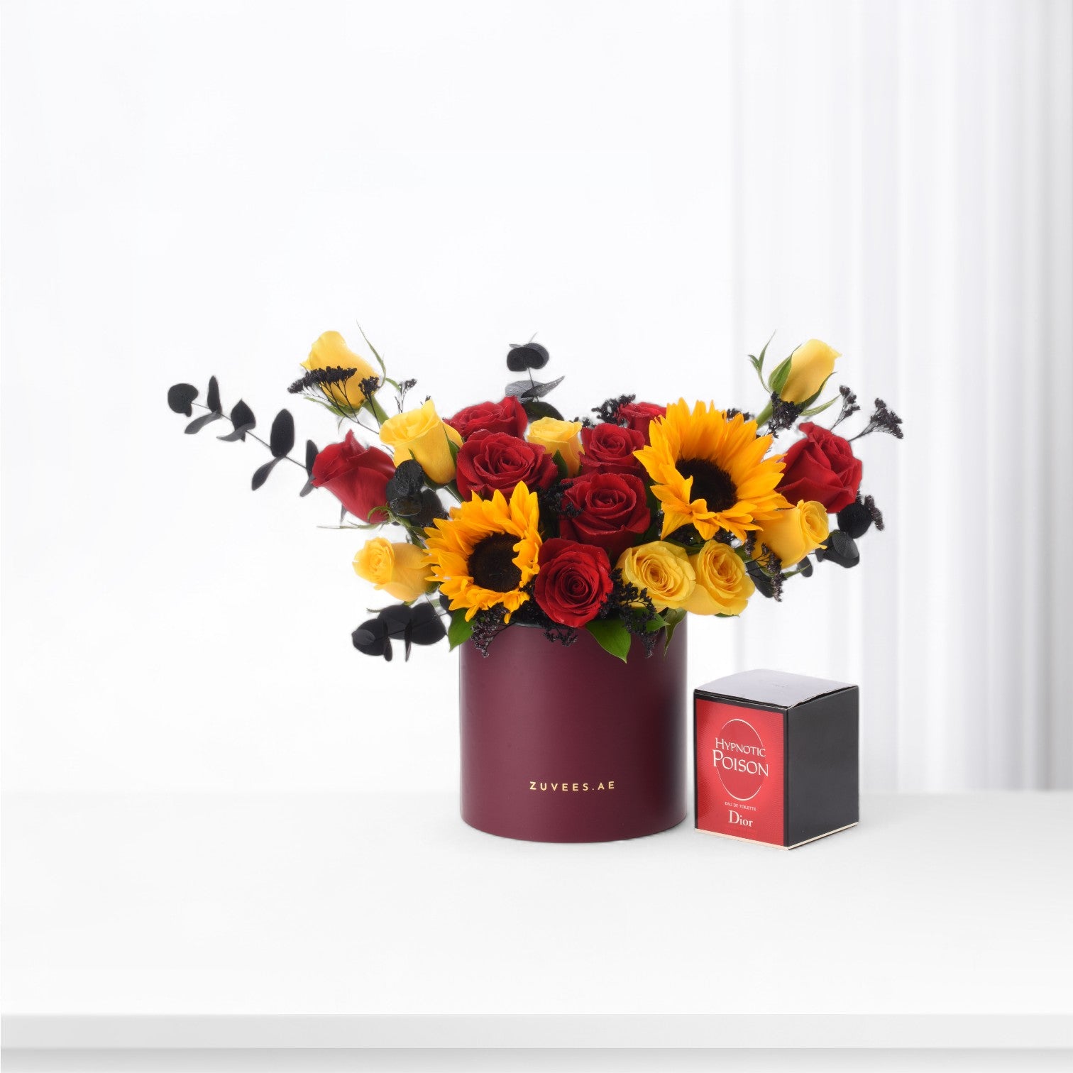Crimson Sol Bloom Box with Dior