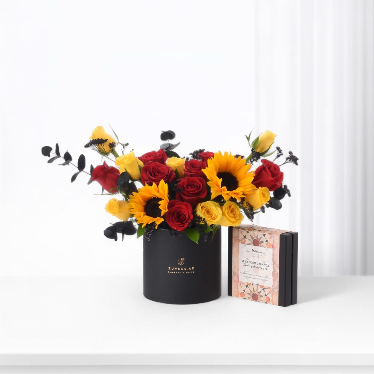 Crimson Sol Bloom Box with Mirzam Chocolate