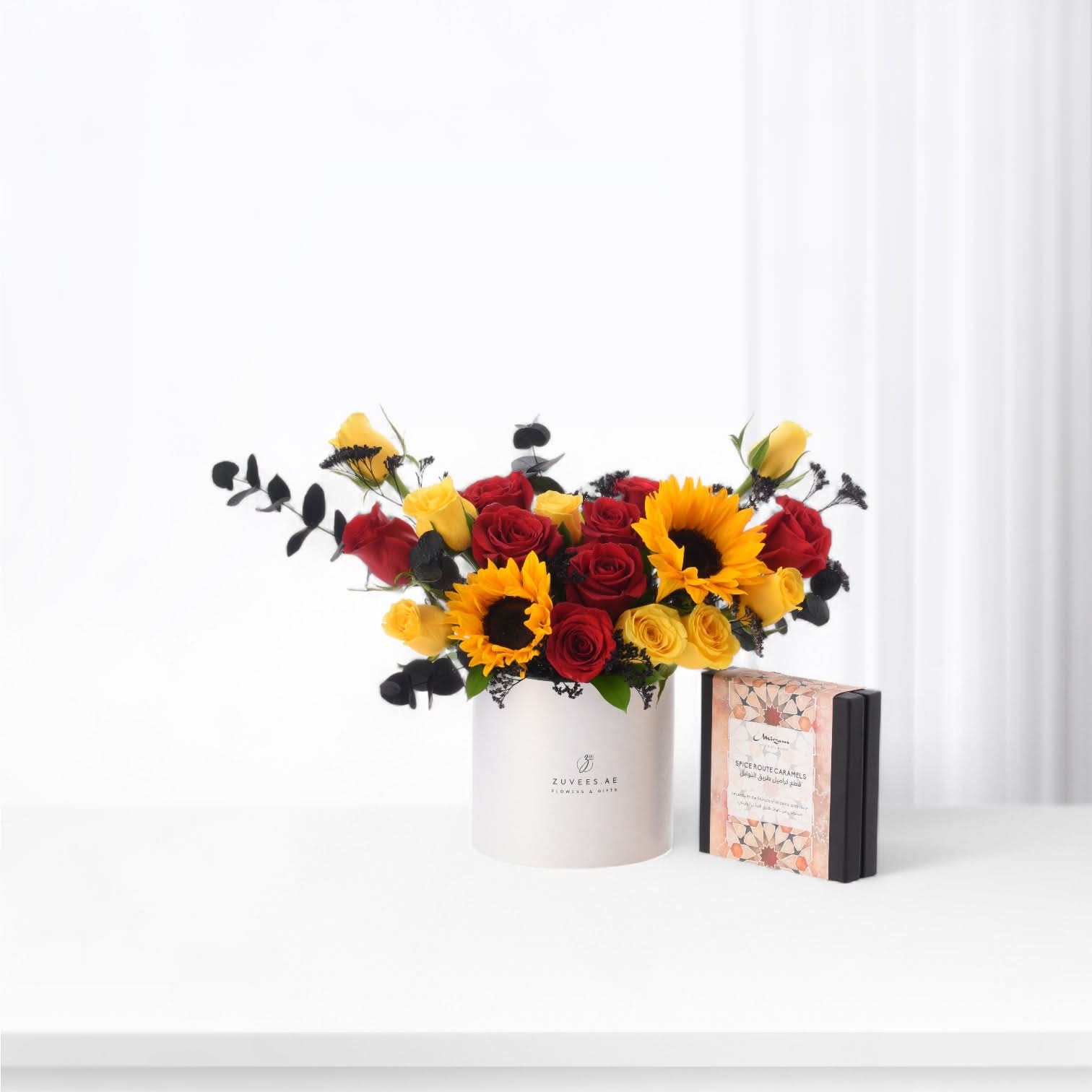 Crimson Sol Bloom Box with Mirzam Chocolate