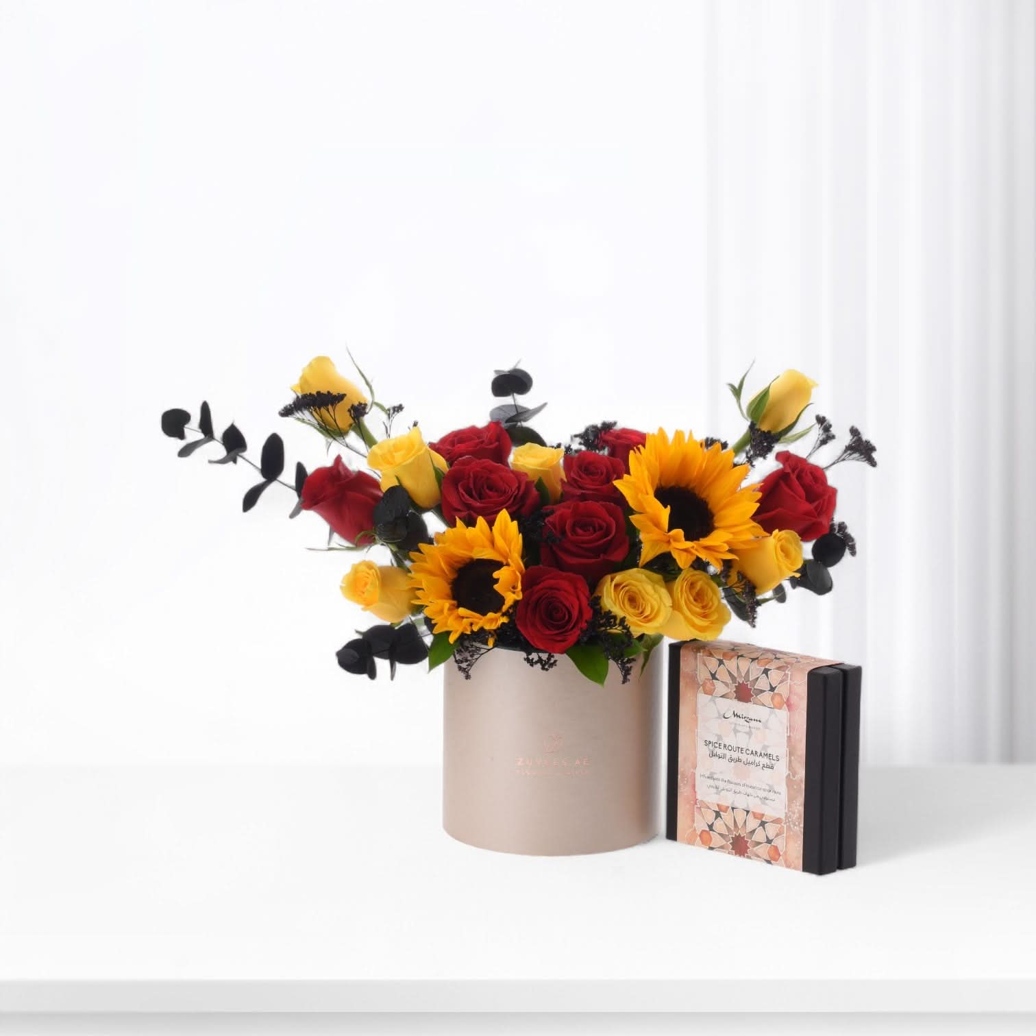 Crimson Sol Bloom Box with Mirzam Chocolate