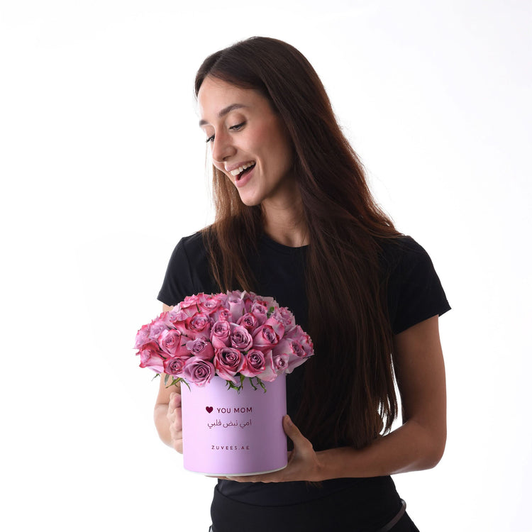 51 Velvety Roses Love Vase - Zuvees.ae