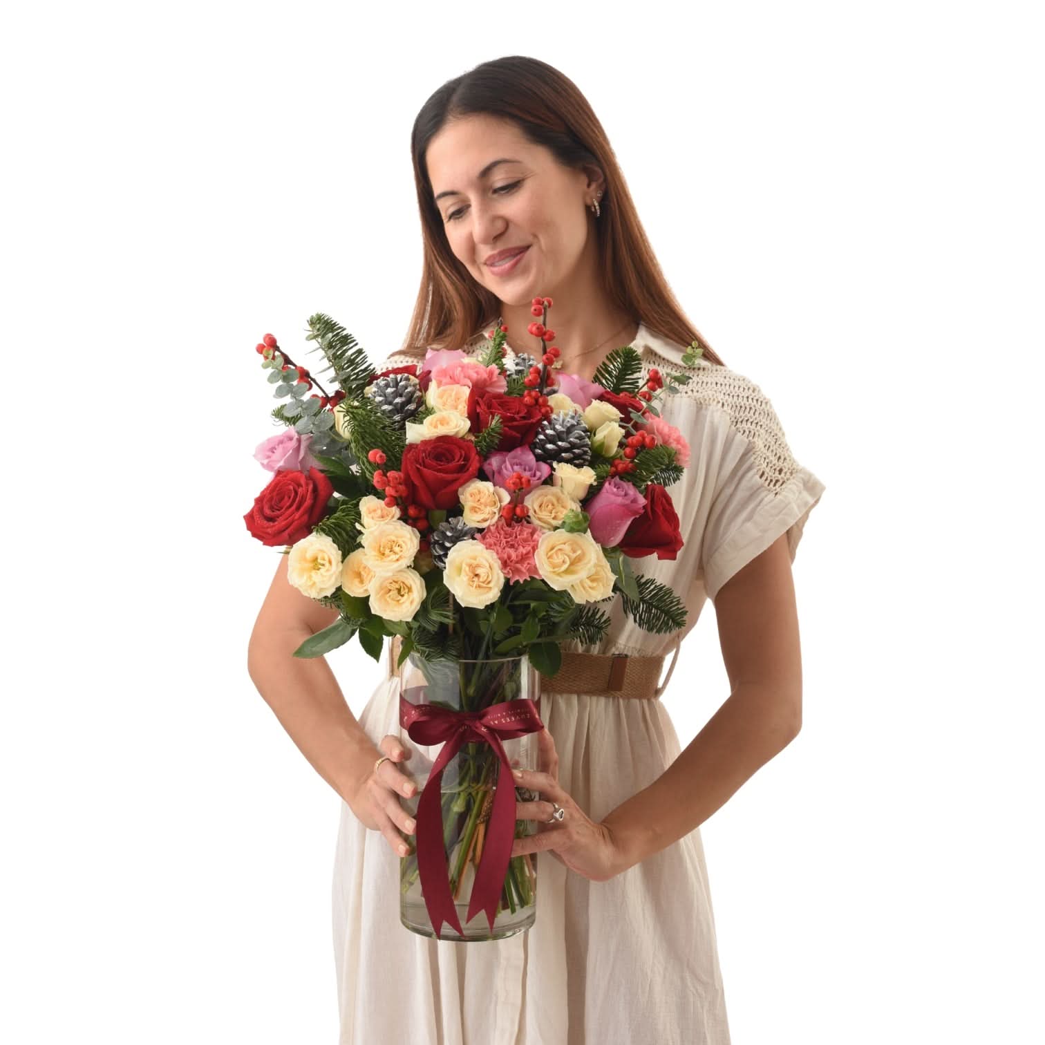 Blushing Fall in Vase