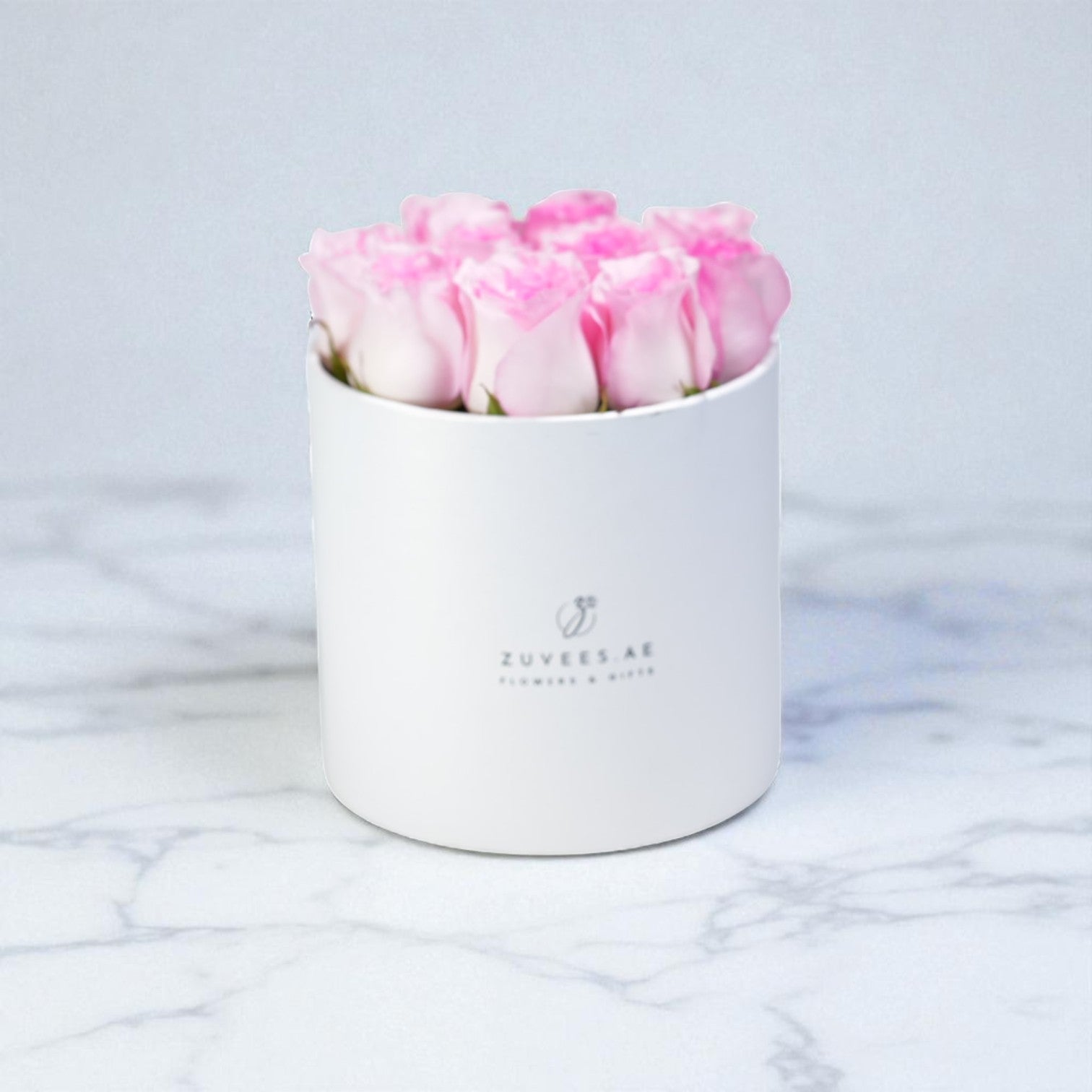 Pink Charm Roses Box