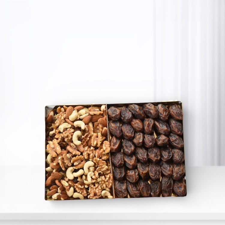 Dates & Dry Fruits Plate - Zuvees.ae