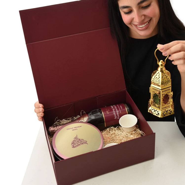 Lantern & Sweets Hamper - Zuvees.ae