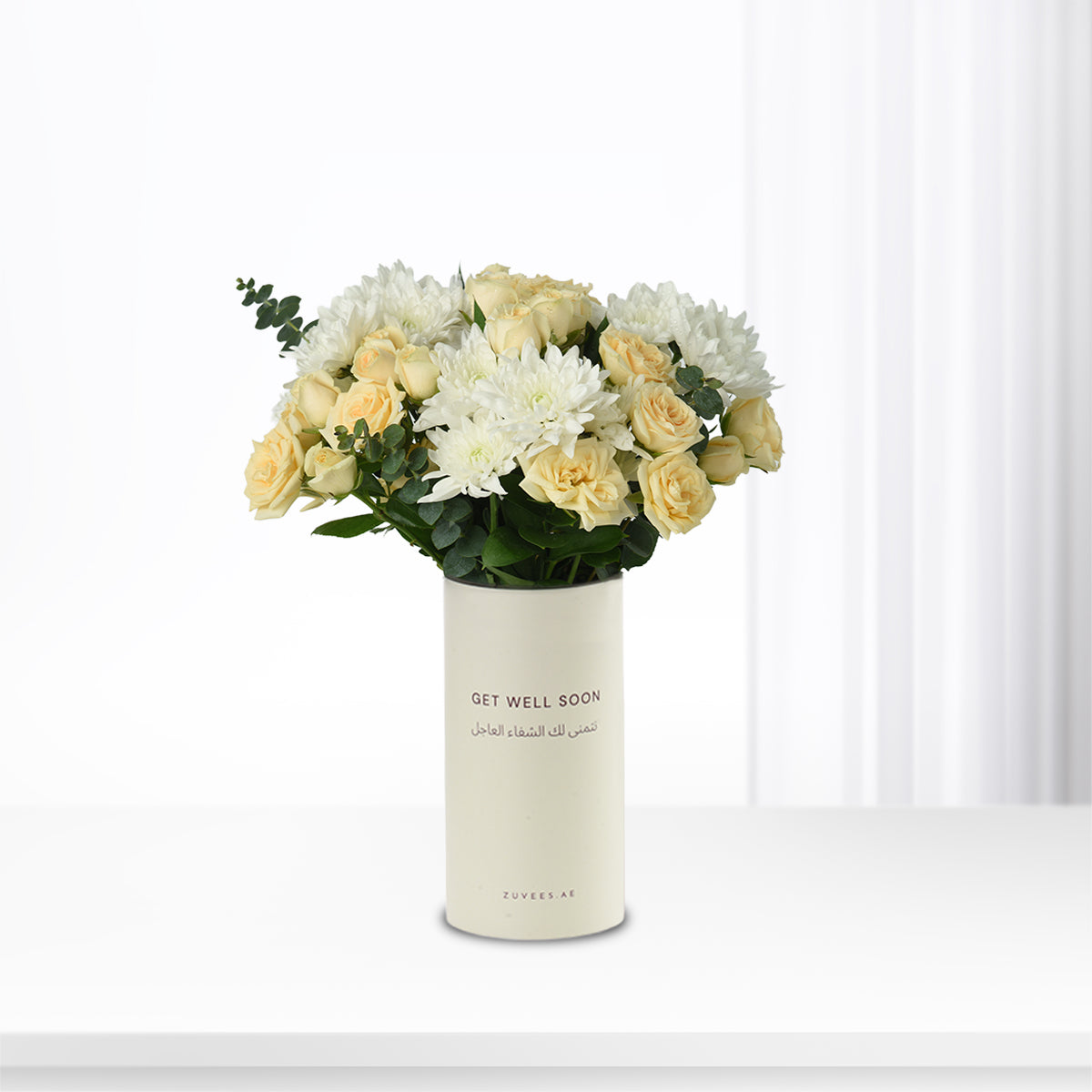 Morning Glow Get Well Soon Vase - Zuvees.ae