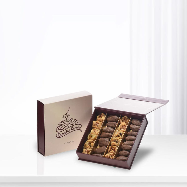 Ramadan Dates & Baklava Box - Zuvees.ae