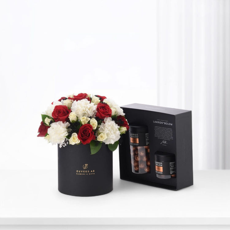 Red Sands Black Box with Chocolate Combo