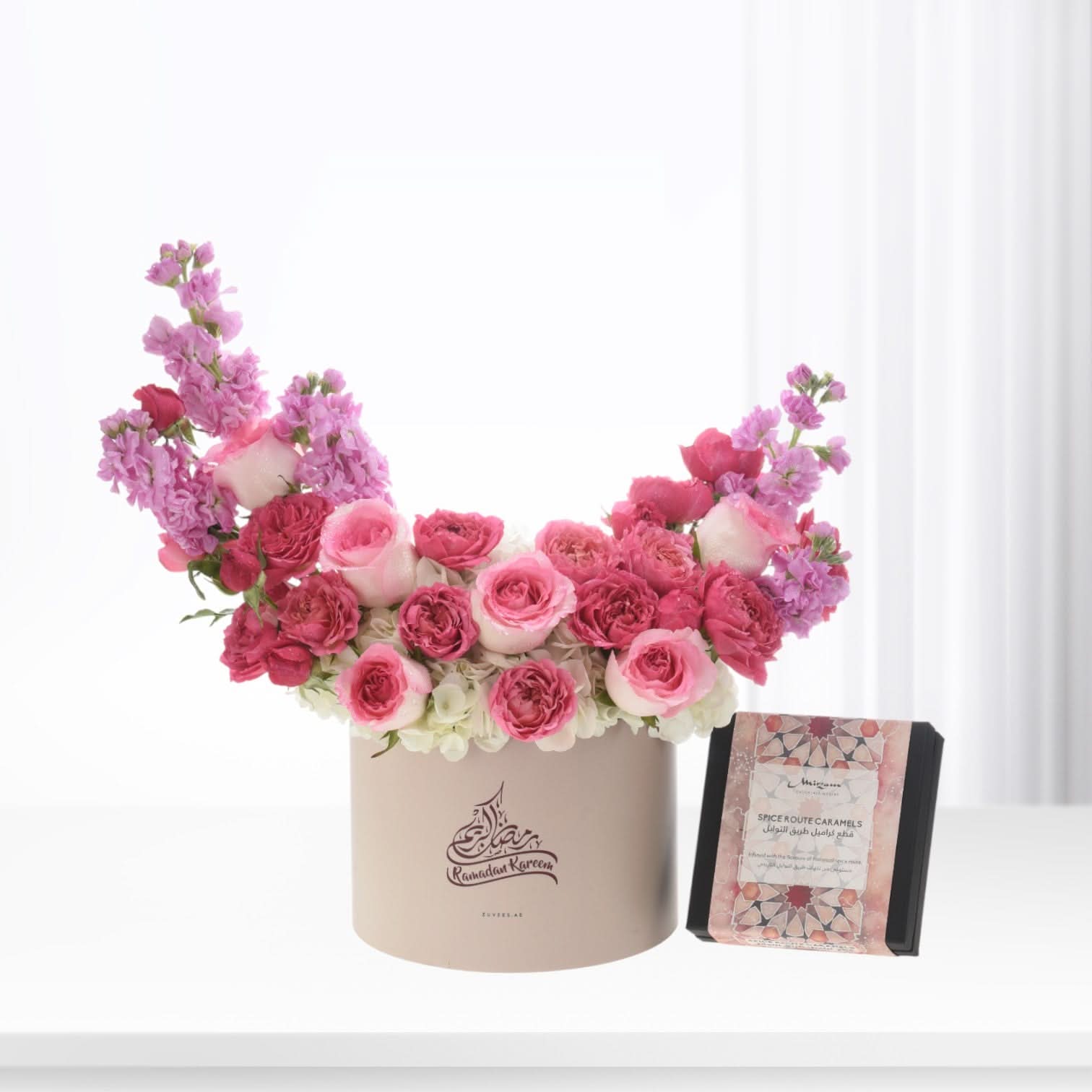 Rihla in Pink Ramadan Box Indulgence Combo - Zuvees.ae
