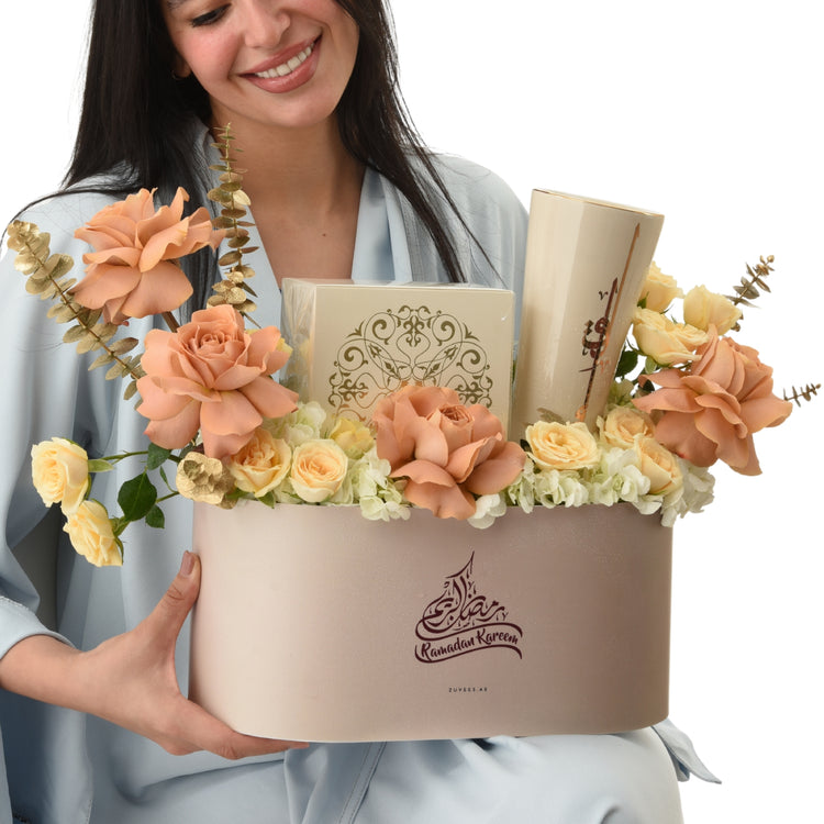 Sandstone Rose Ramadan Gift Set Indulgence Combo - Zuvees.ae