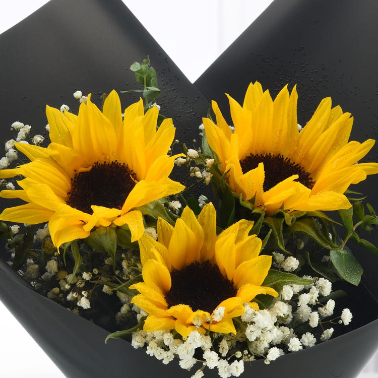 Starlit Sunflowers Bouquet - Zuvees.ae