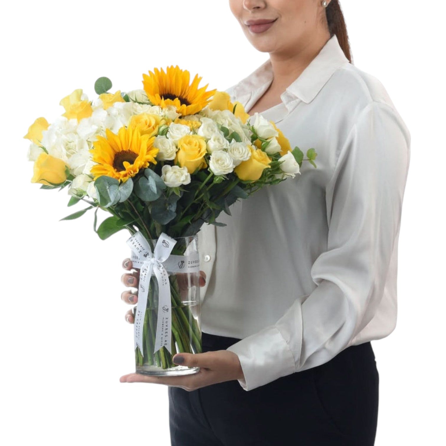 Sunshine Healing Vase Arrangement - Zuvees.ae