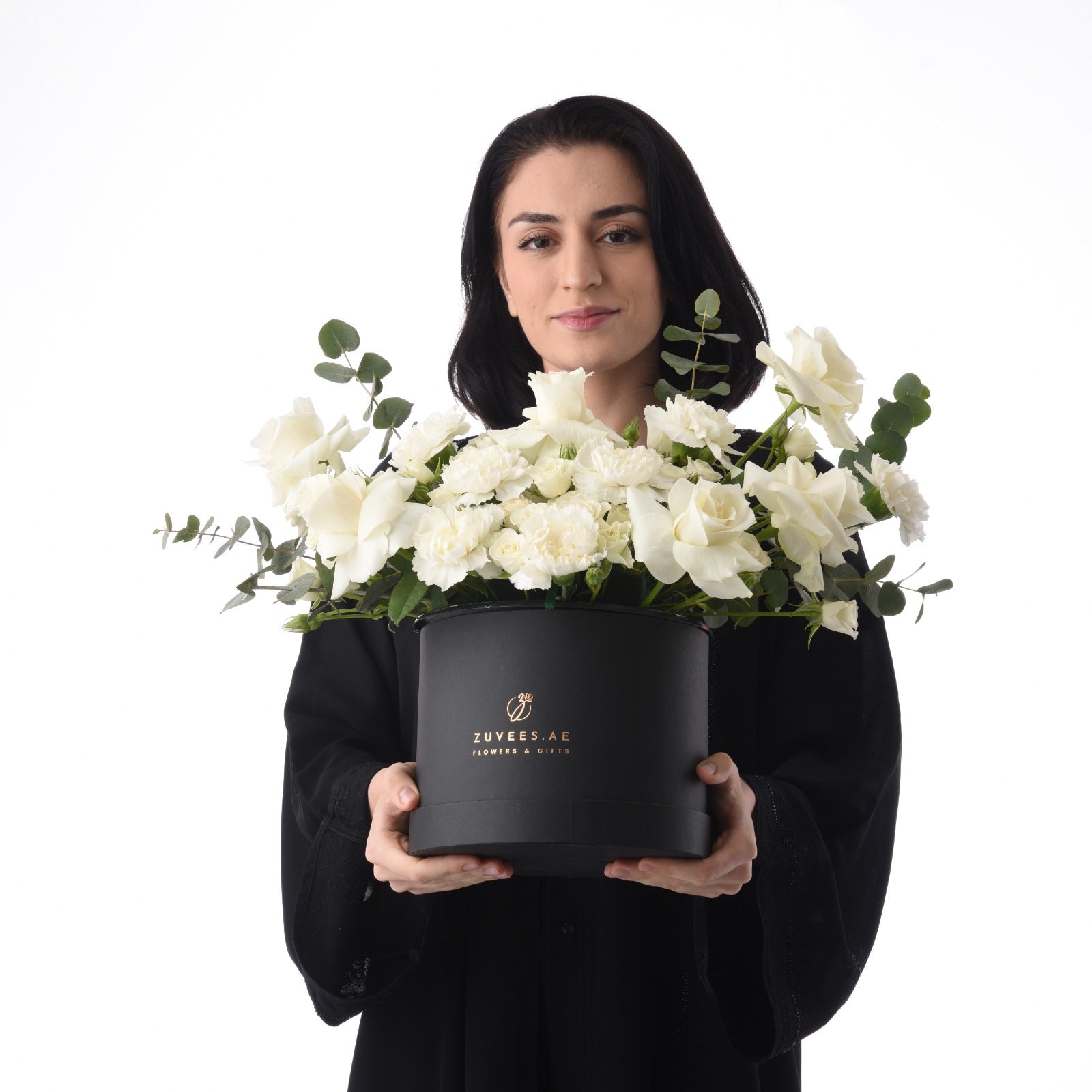 Ethereal White Bloom Birthday Box