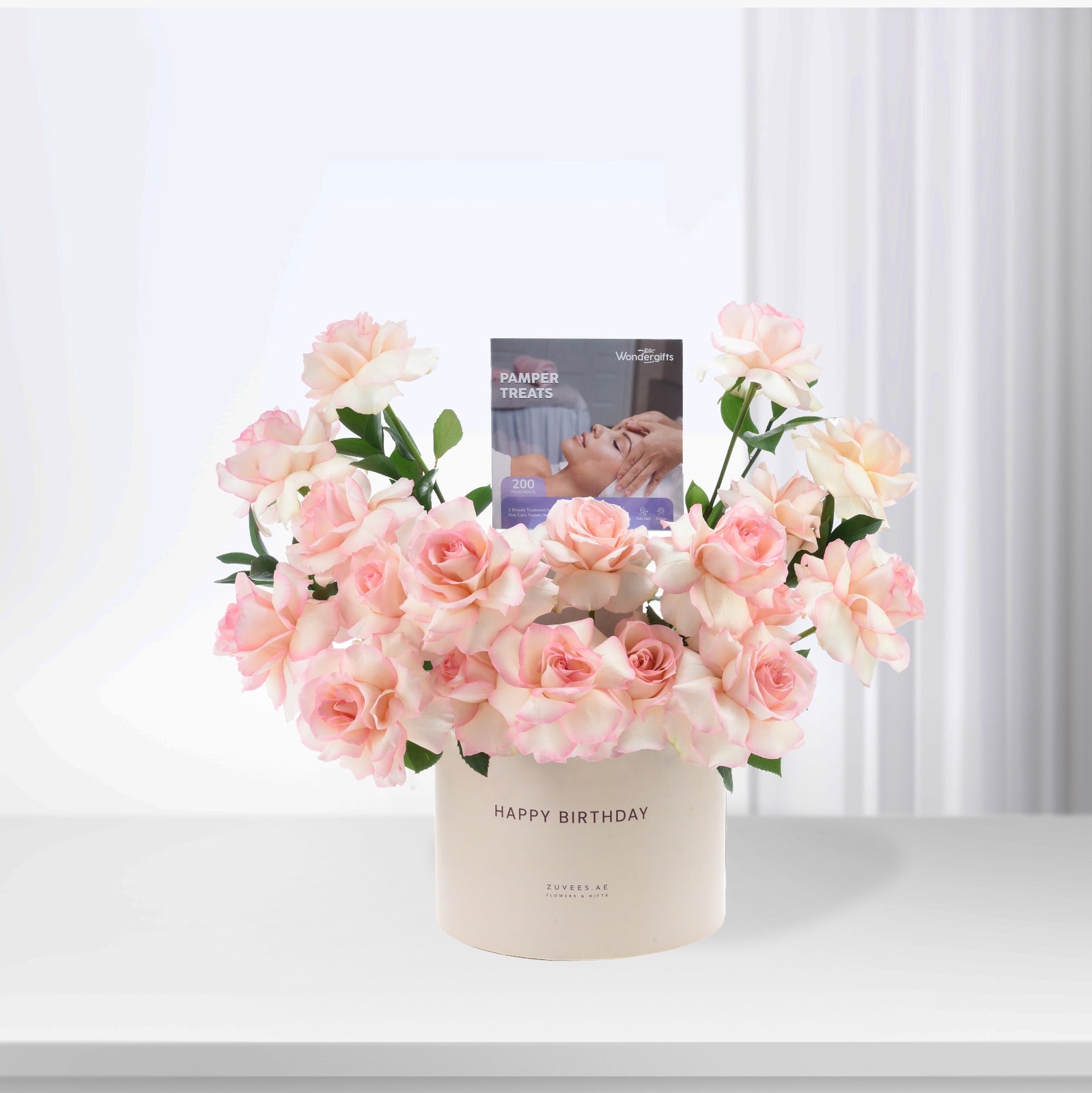 Blush Esperance Birthday Bloom Experience Box – Flowers & Wondergifts