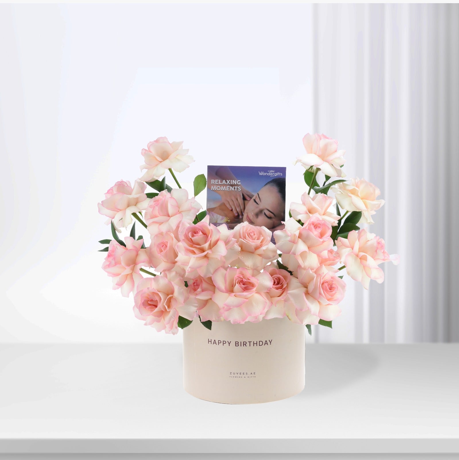 Blush Esperance Birthday Bloom Experience Box – Flowers & Wondergifts