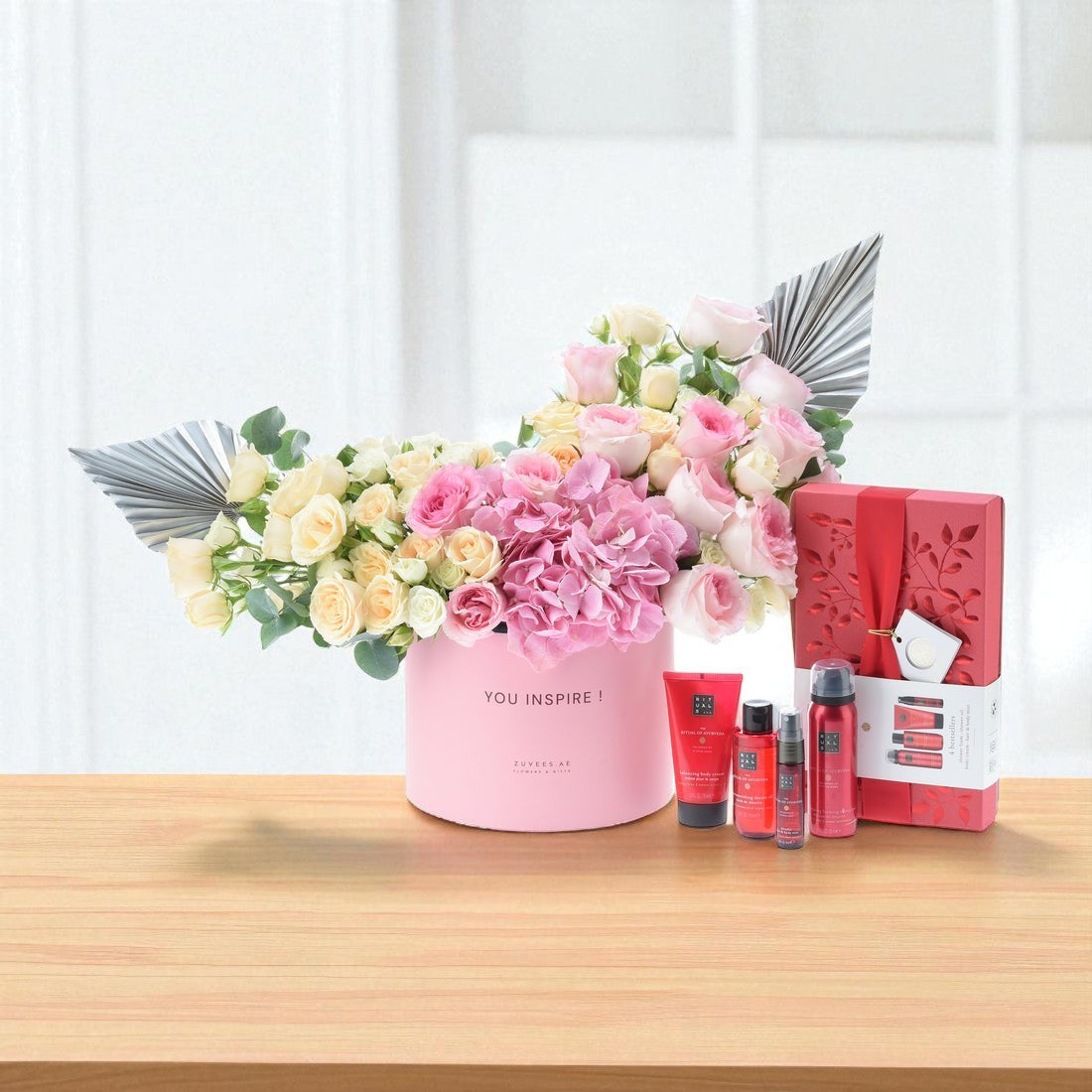 Heirloom in Bloom & Rituals of Ayurveda Gift Set