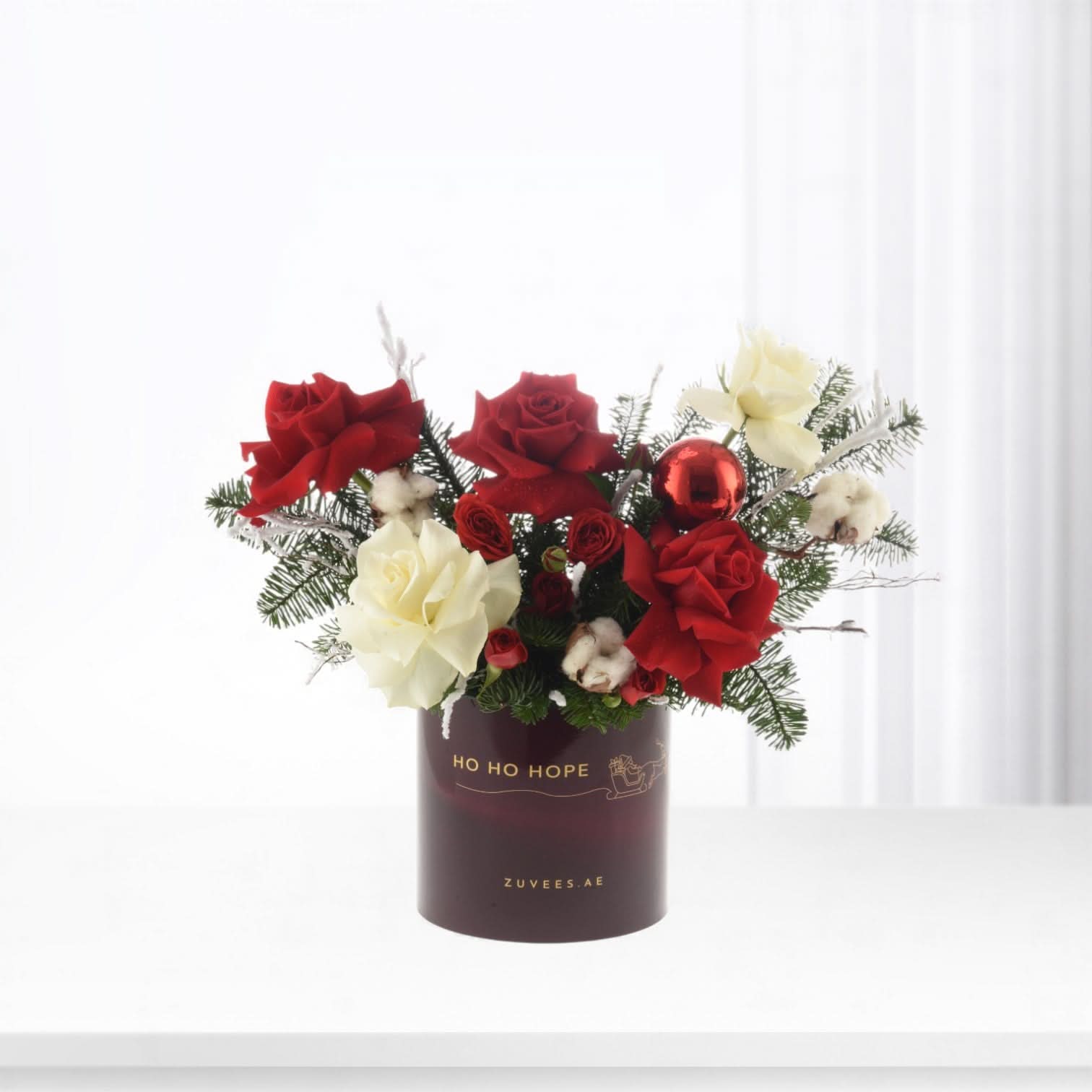 Winterberry Rose Bloom Box