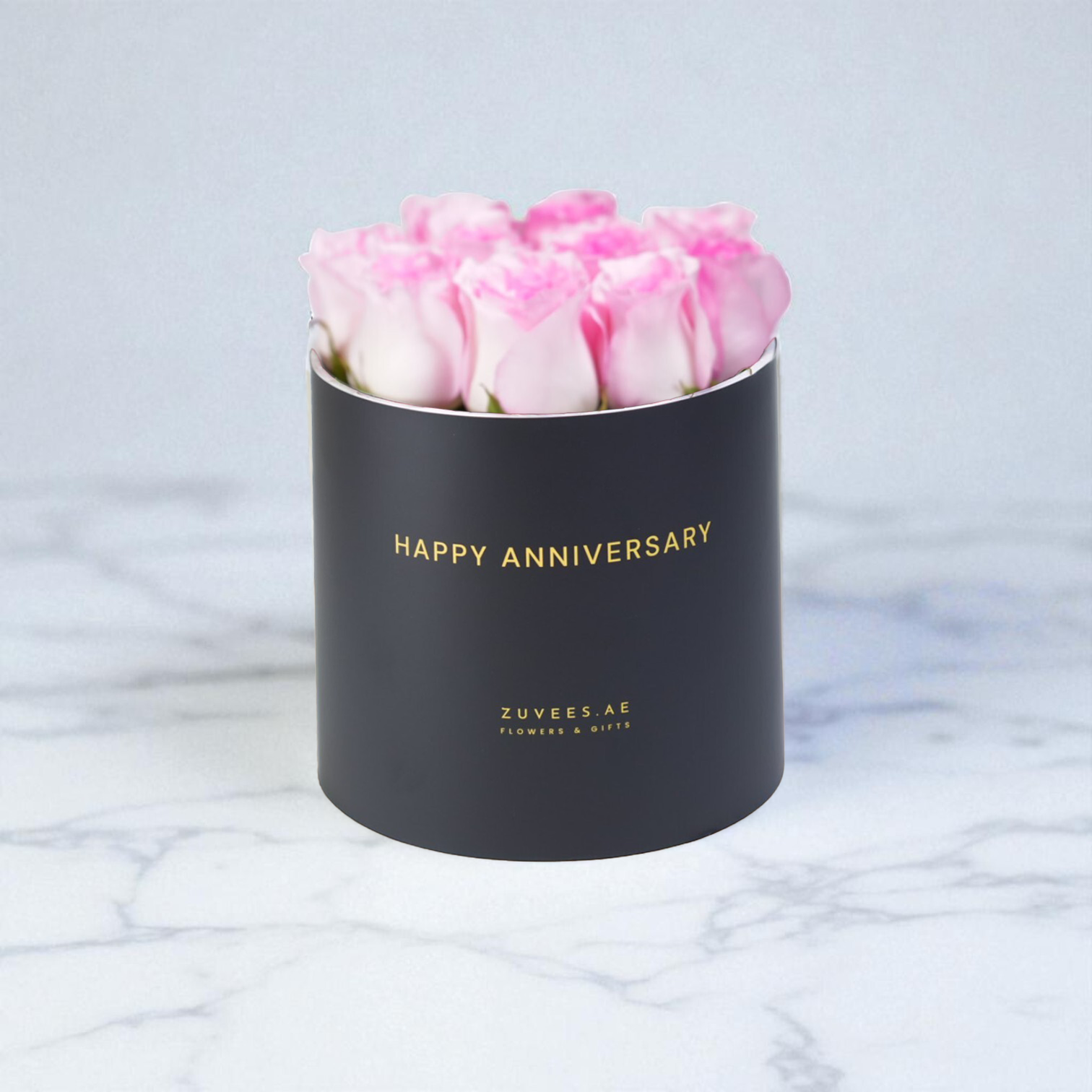 Pink Charm Roses Box