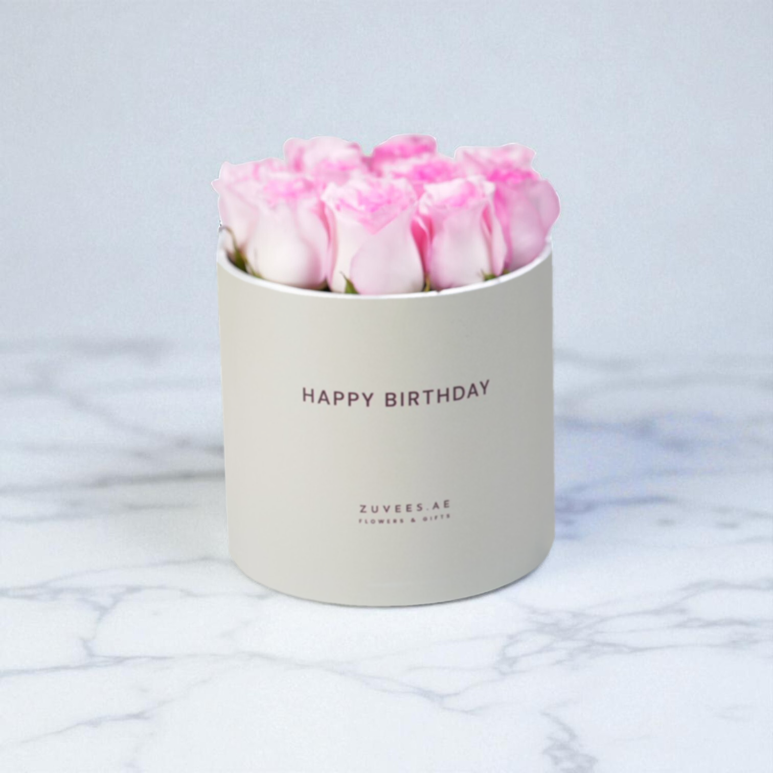 Pink Charm Roses Box
