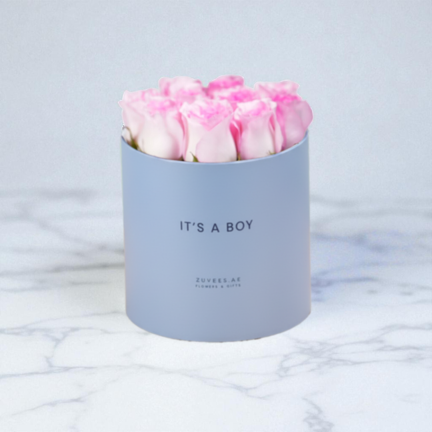 Pink Charm Roses Box