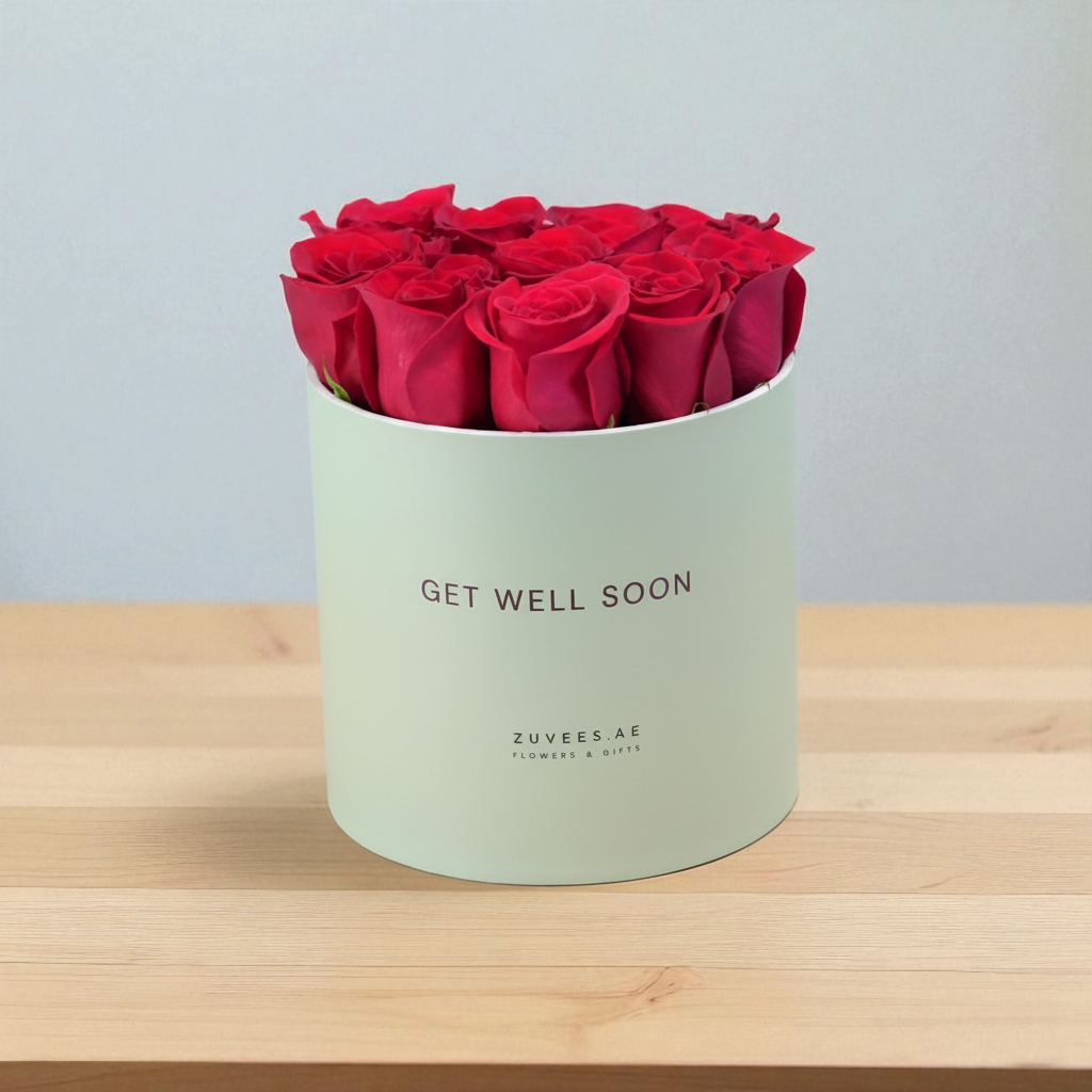 Red Charm Roses Box