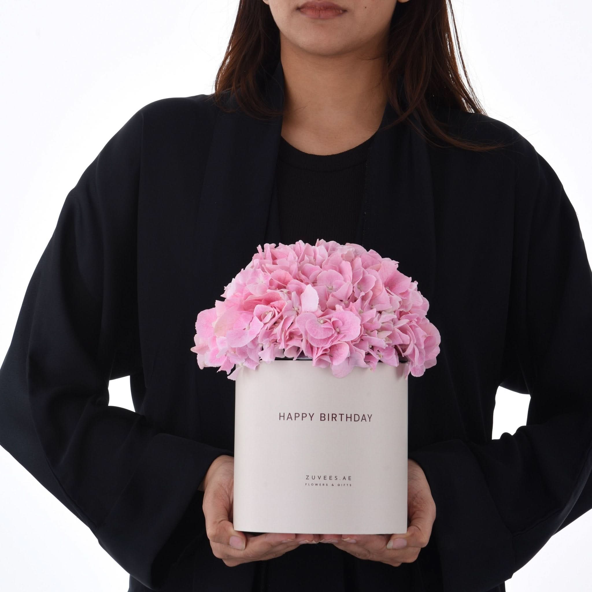 Blush Elegance Birthday Bloom Box - Zuvees.ae