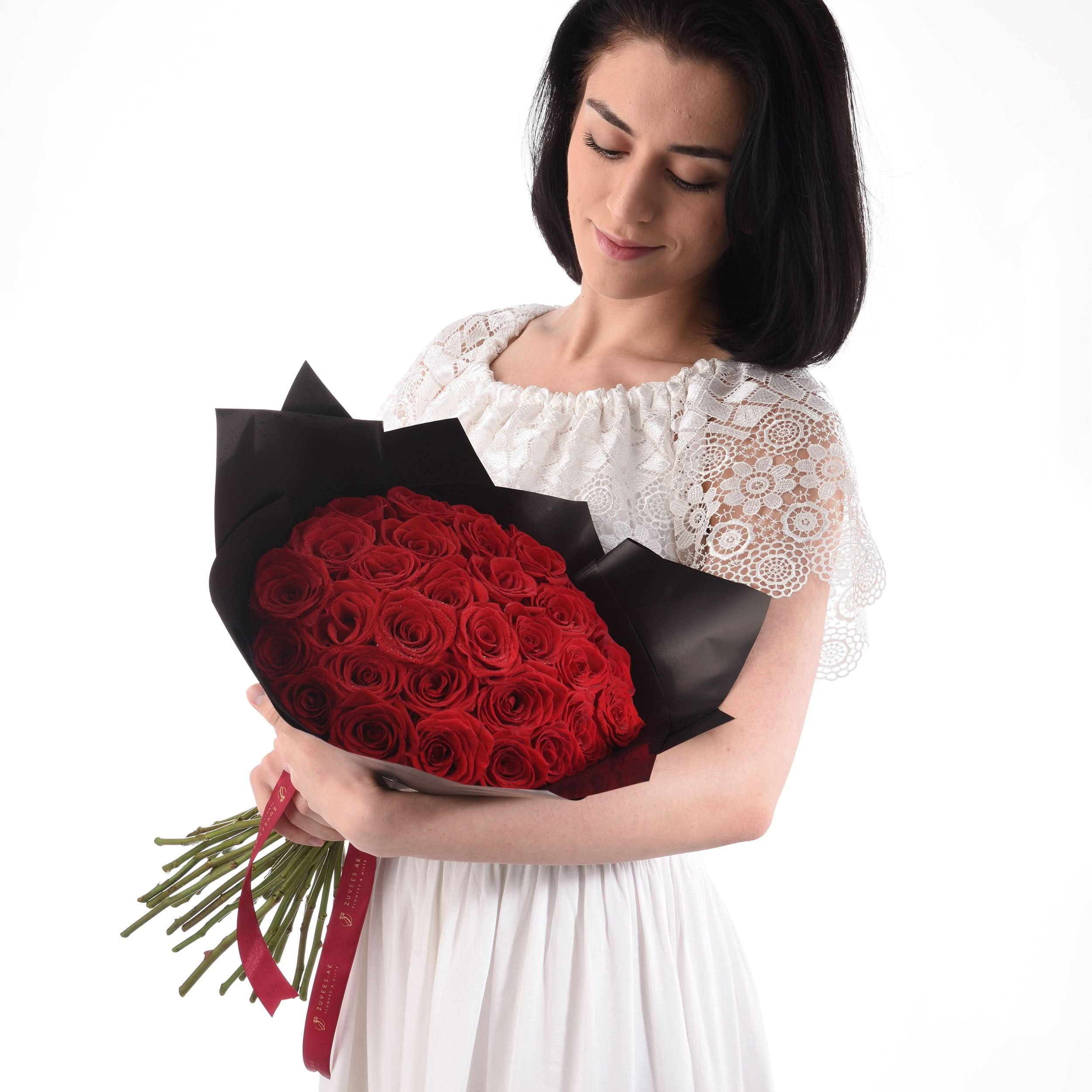 Classic Thirty One Red Roses Bouquet