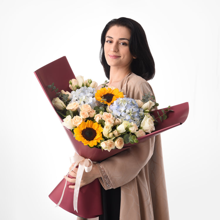 Sunshine & Serenity Bouquet