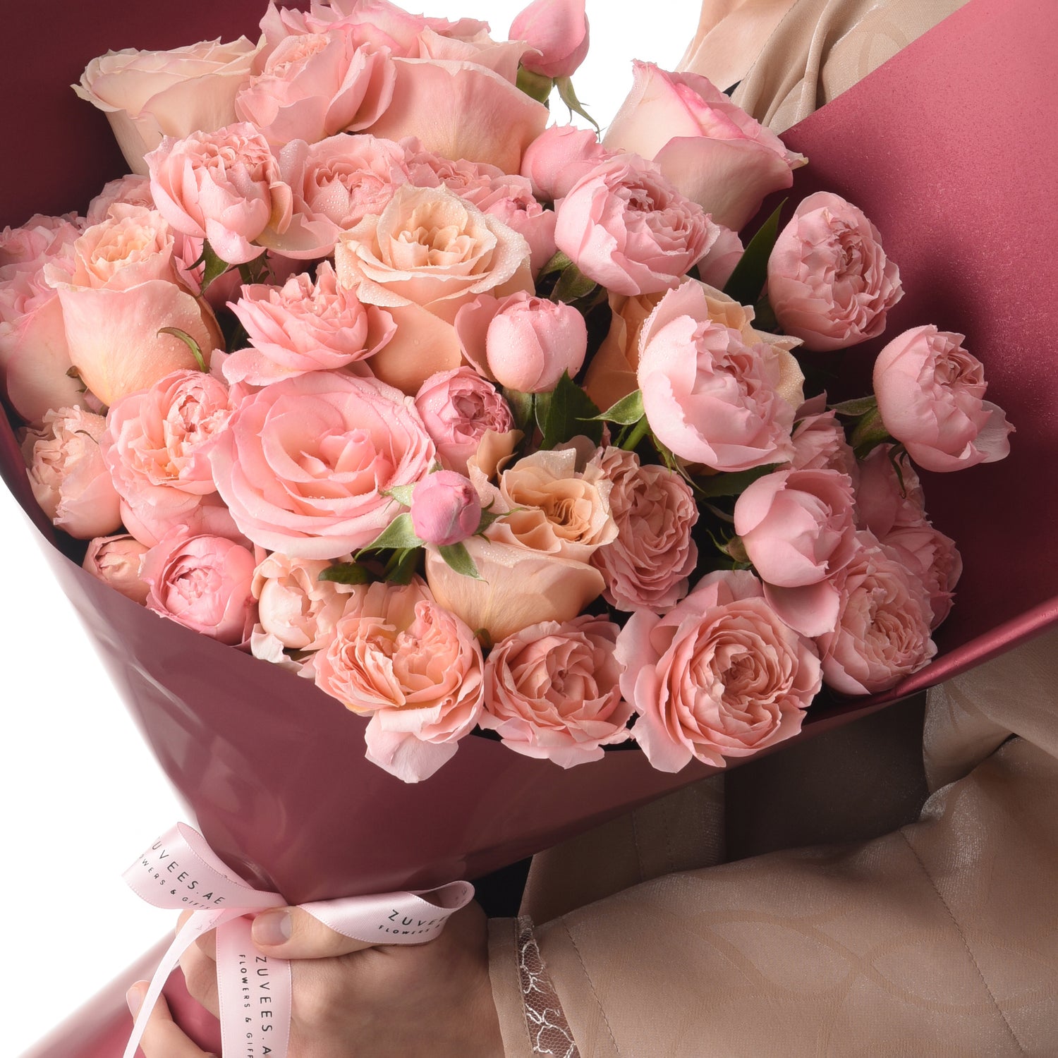 Pink Petals Rose Bouquet