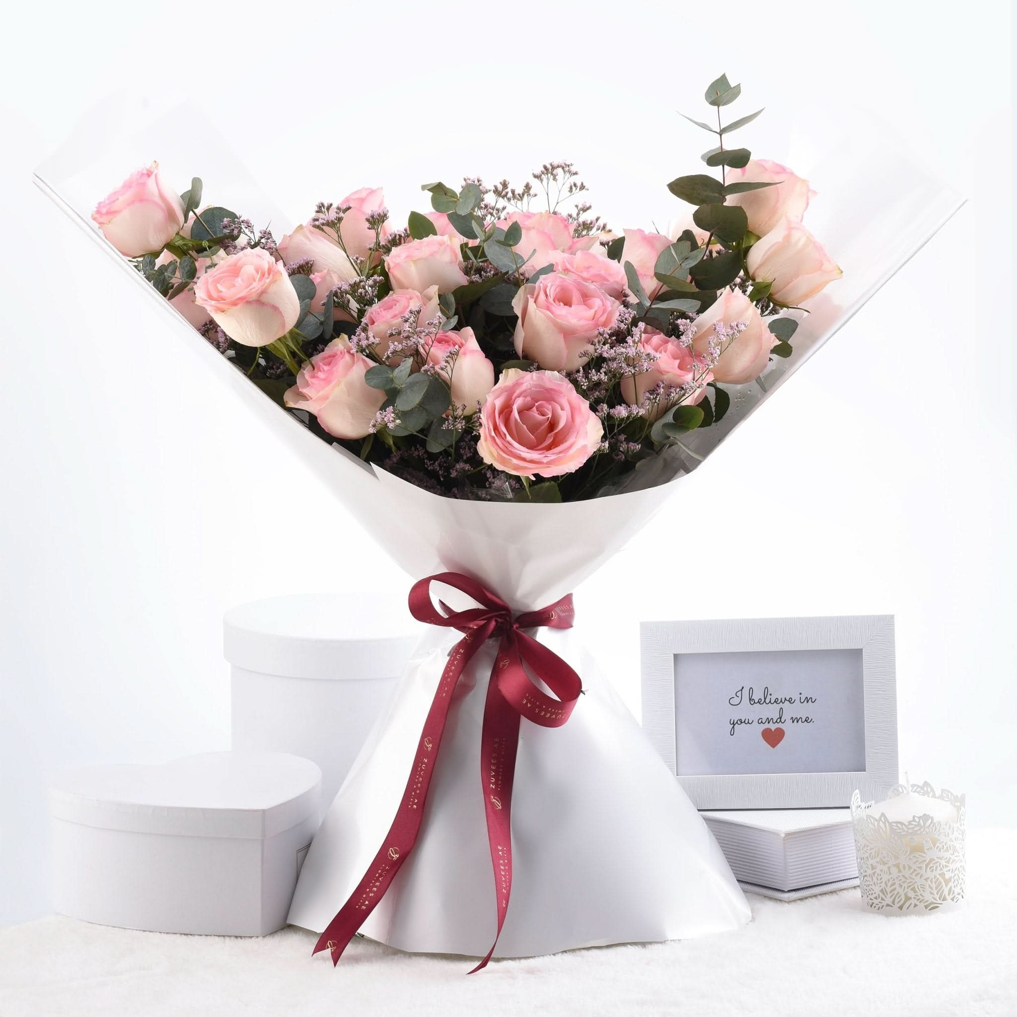 Royal Pink Bouquet - Zuvees.ae