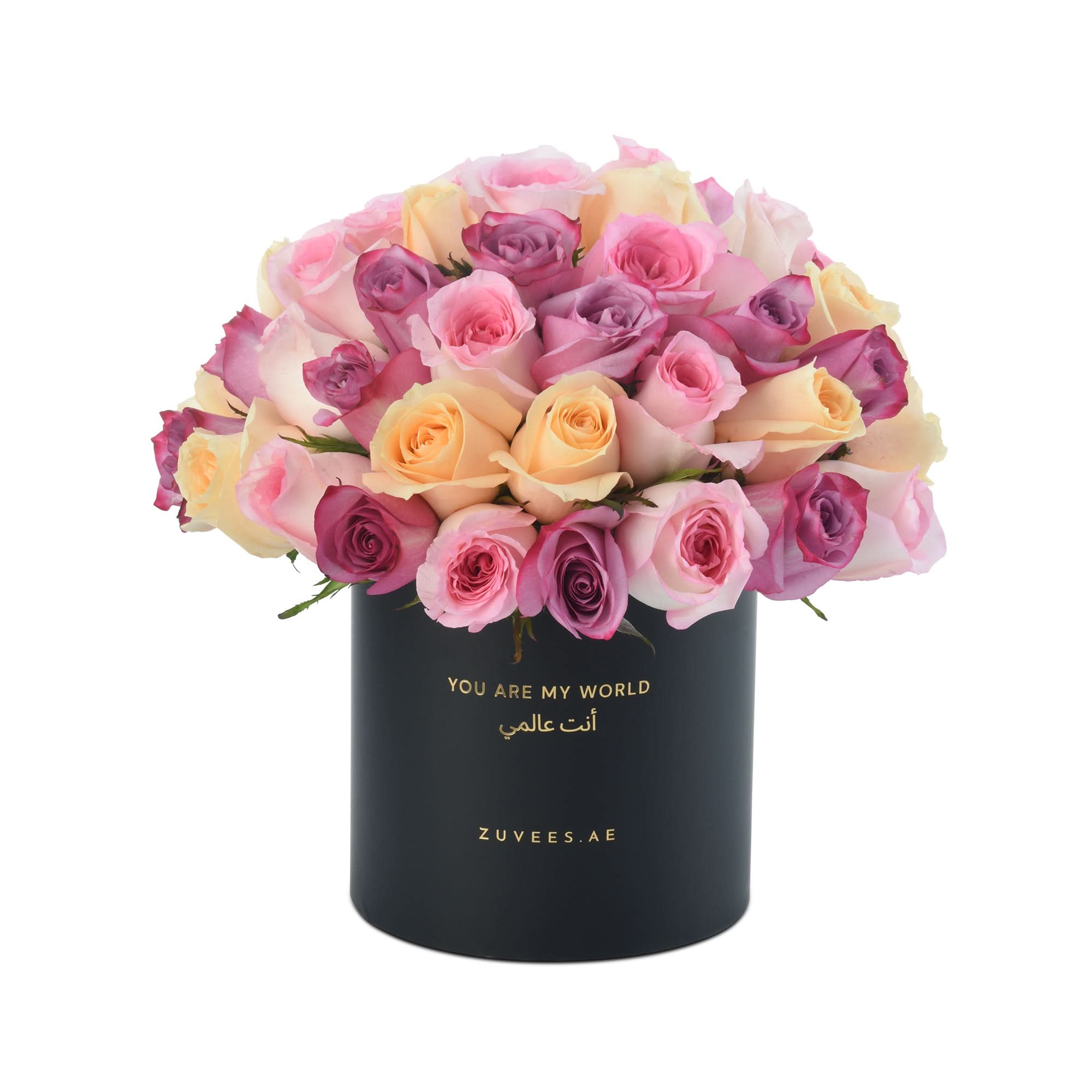 Trinity in Bloom Purple Love Vase - Zuvees.ae