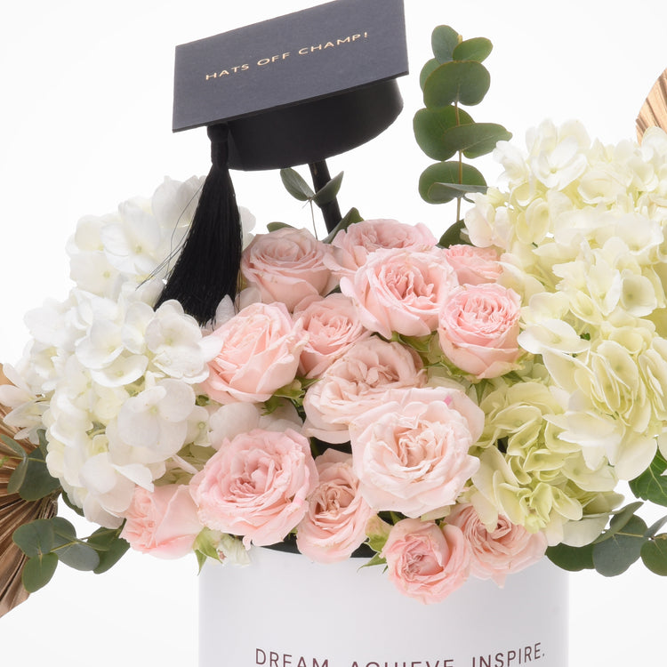 Golden Hour Graduation Flower Box