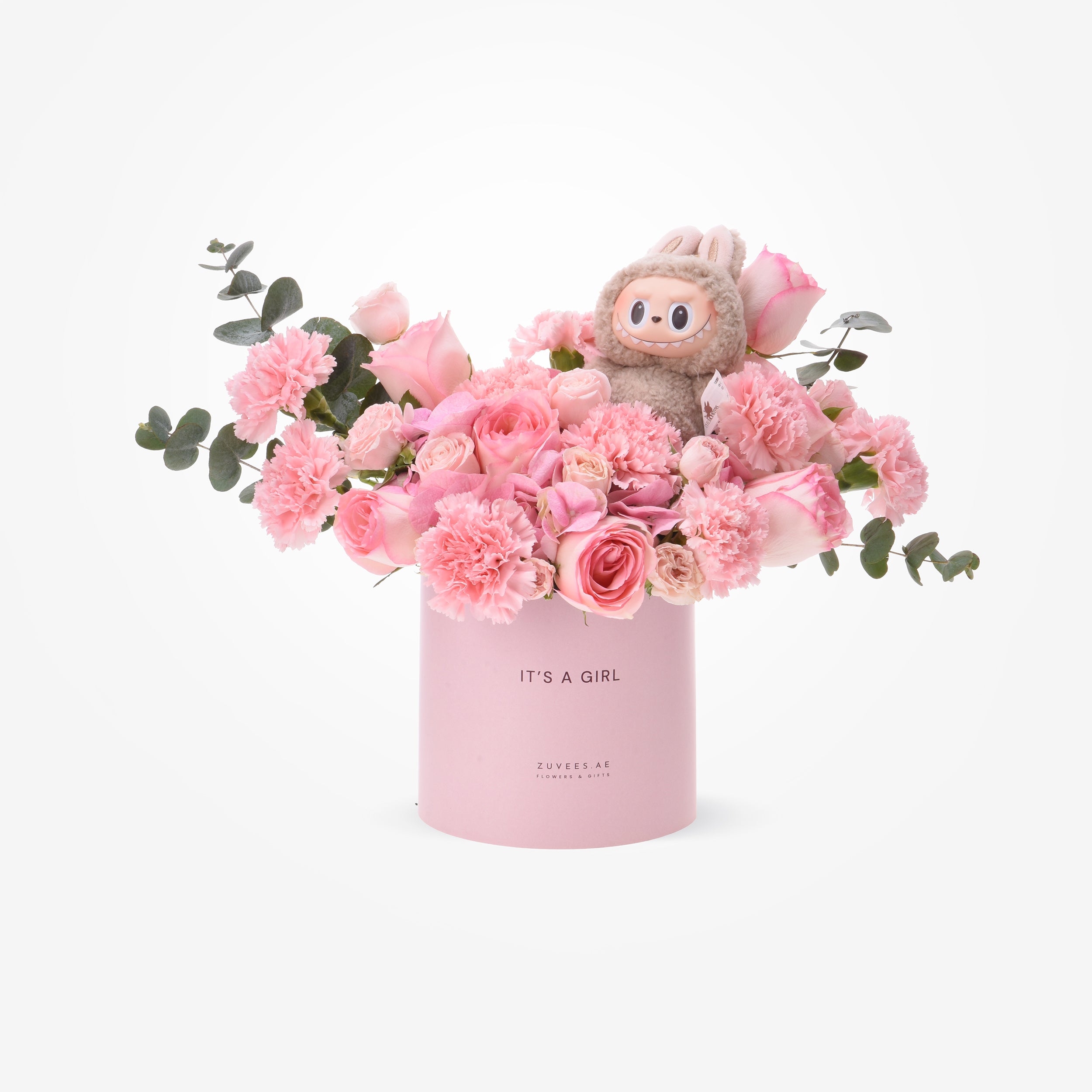 Labubu Pink Bloom Baby Girl Box