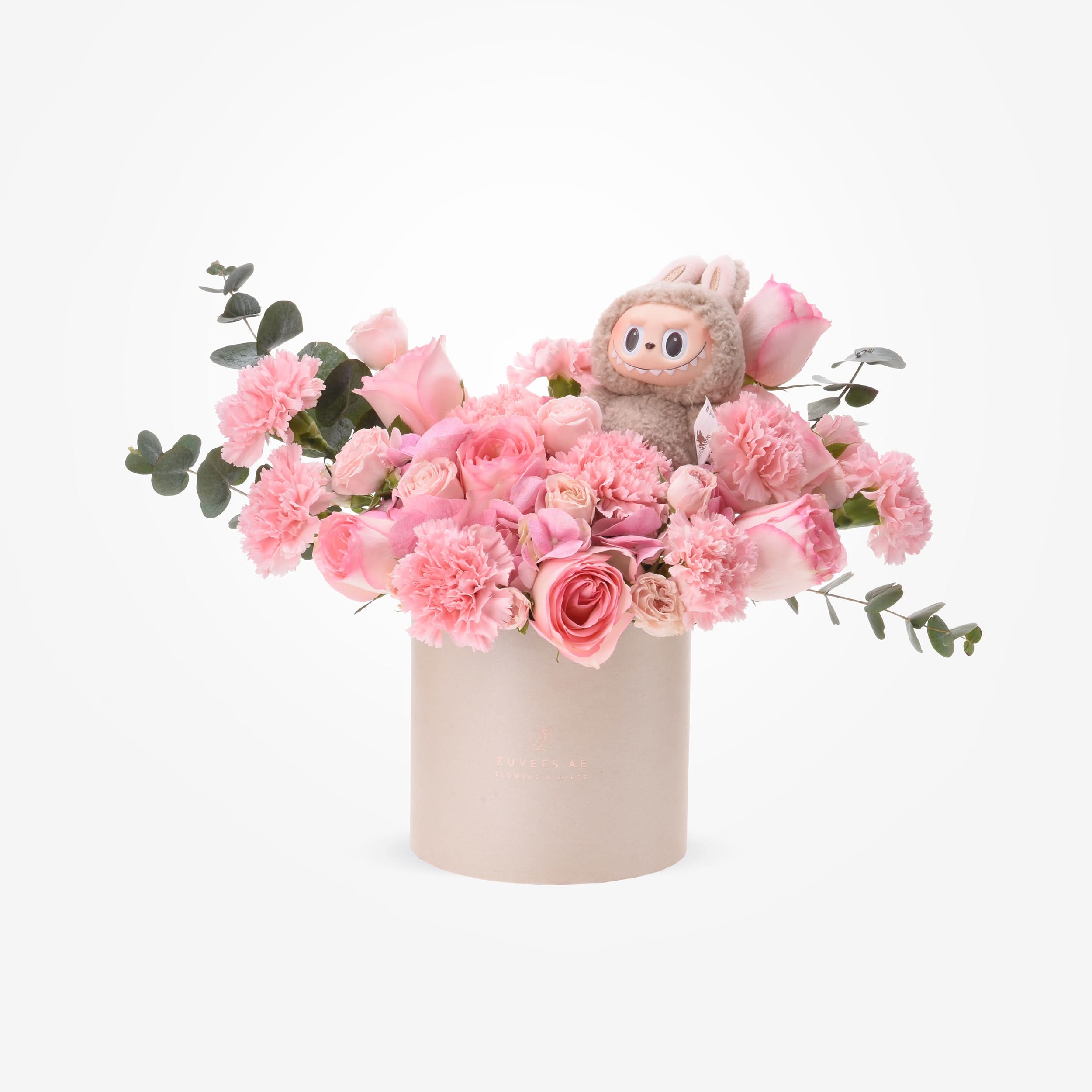 Labubu Pink Bloom Box