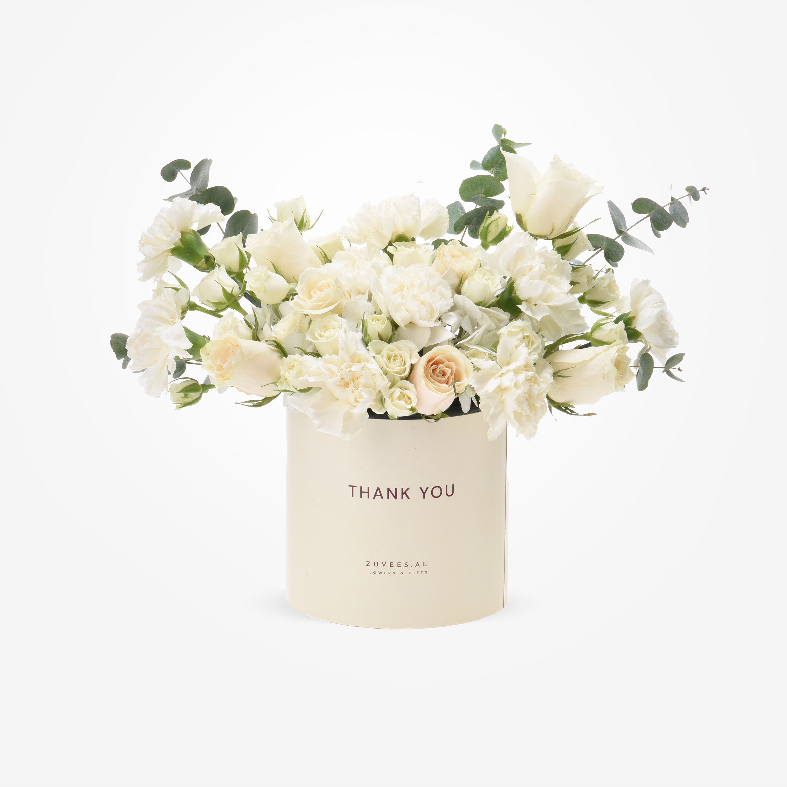 White Harmony Thank You Bloom Box