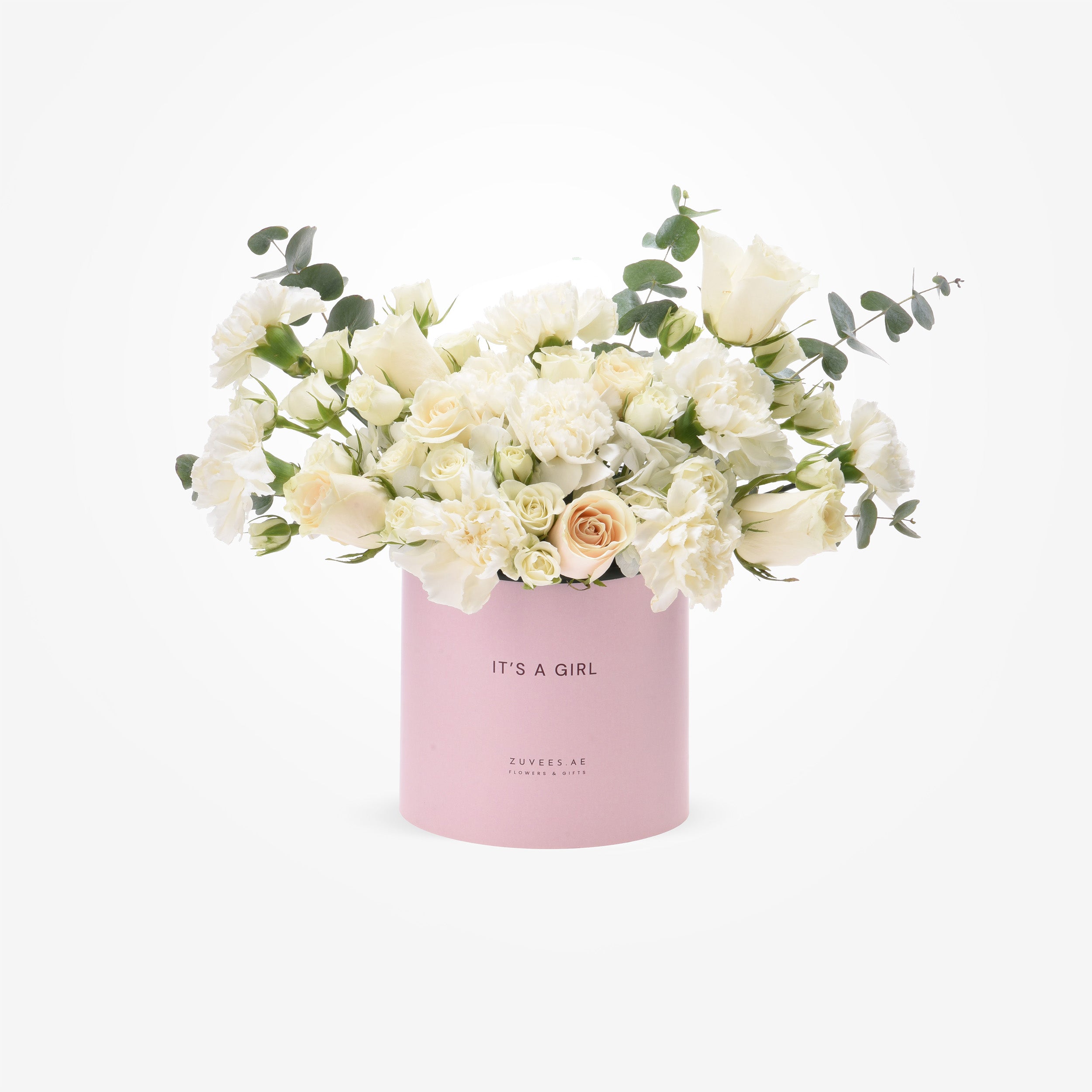 White Harmony Baby Girl Bloom Box