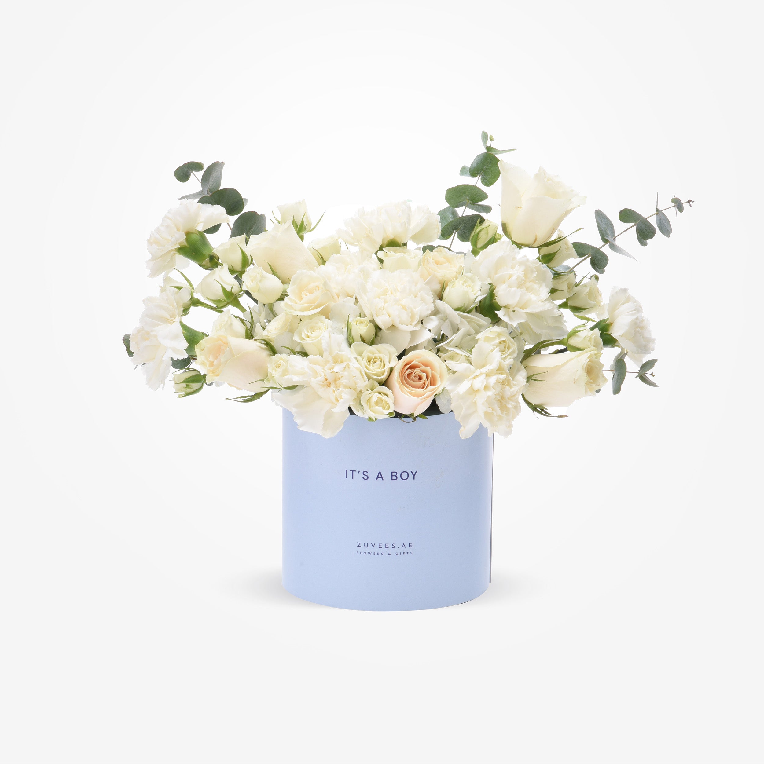 White Harmony Baby Boy Bloom Box