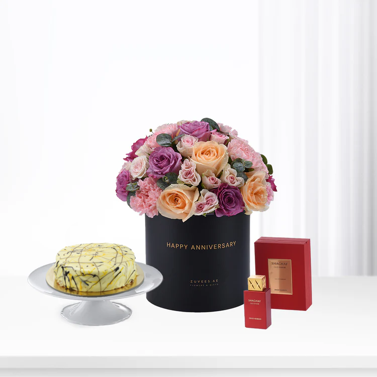 Blush & Lavender Anniversary Gift Set