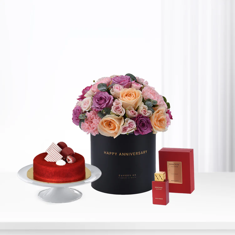 Blush & Lavender Anniversary Gift Set