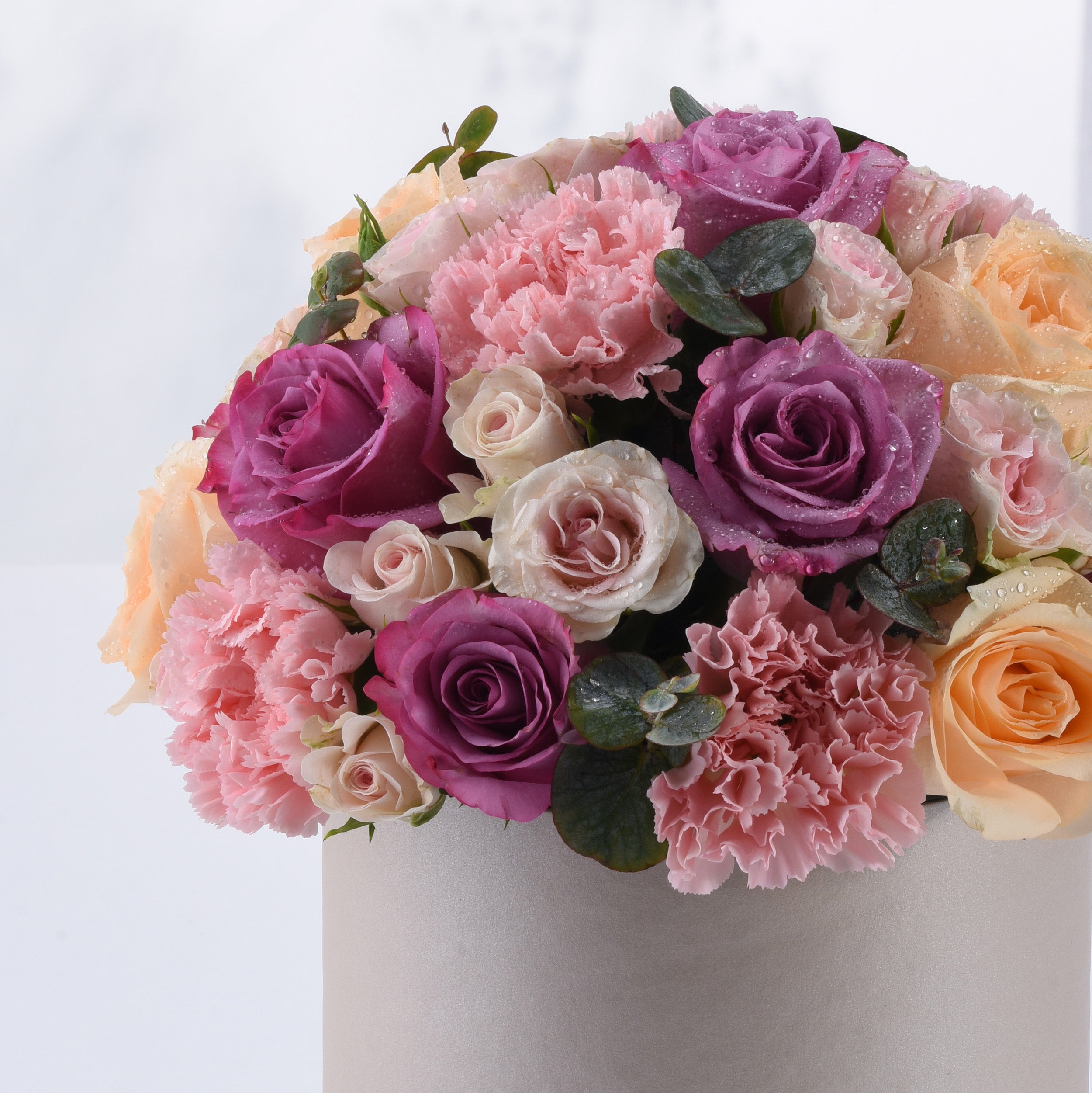 Blush & Lavender Sand Bloom Box - Zuvees.ae