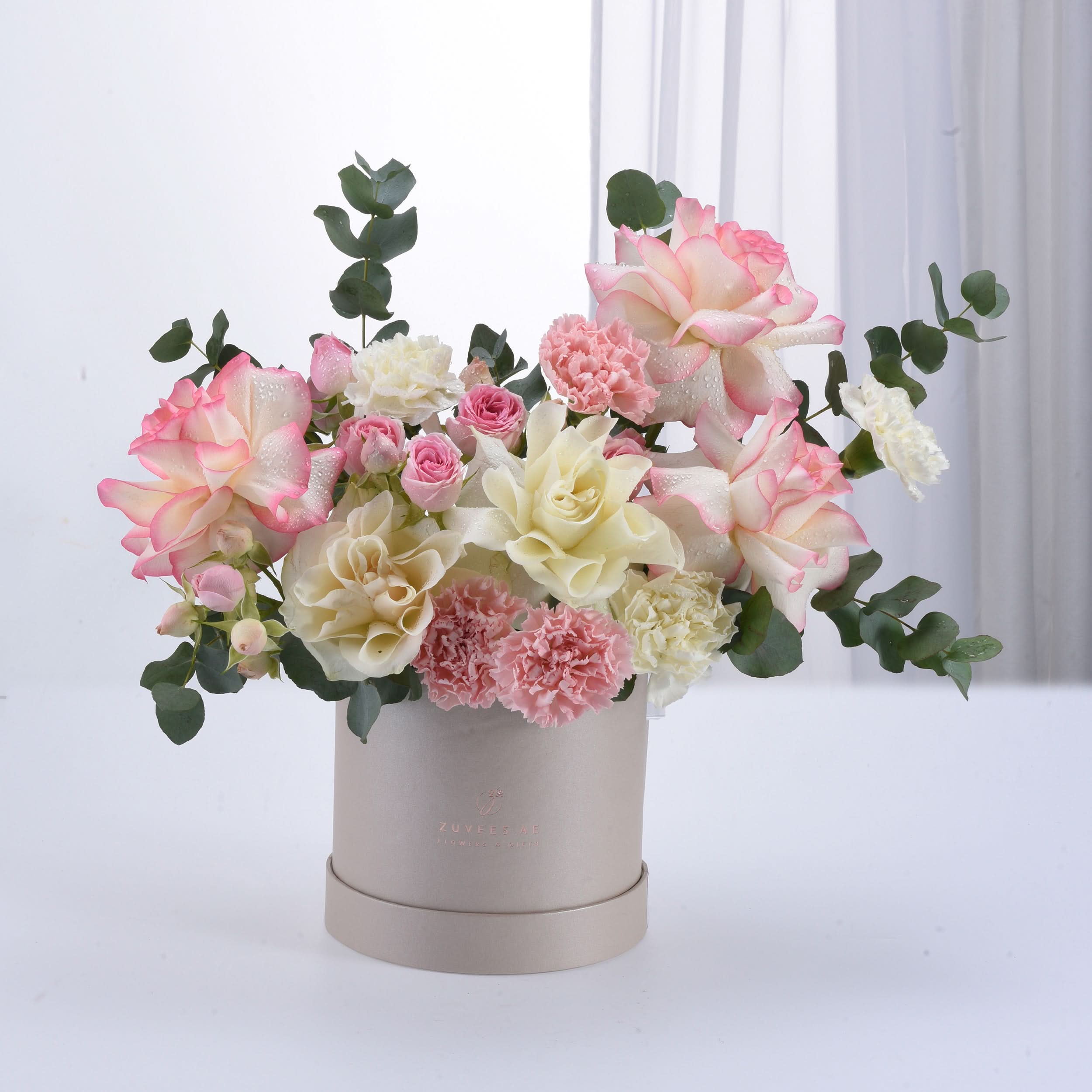 Blush Serenity Sand Bloom Box - Zuvees.ae