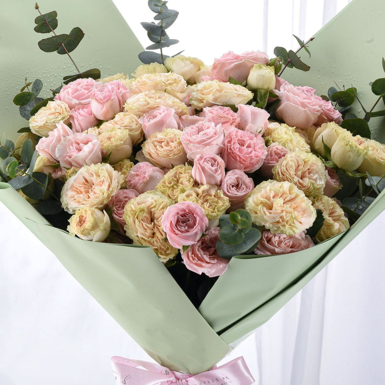 Garden Rose Bouquet - Zuvees.ae