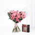 Pink Perfection with Chocolate Combo - Zuvees.ae
