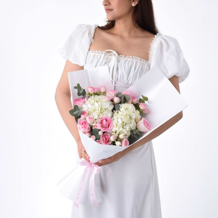 Pink Whisper Bouquet - Zuvees.ae