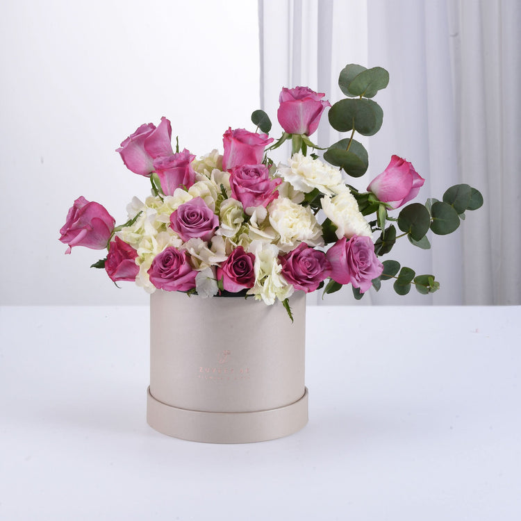 Royal Amethyst Sand Bloom Box - Zuvees.ae