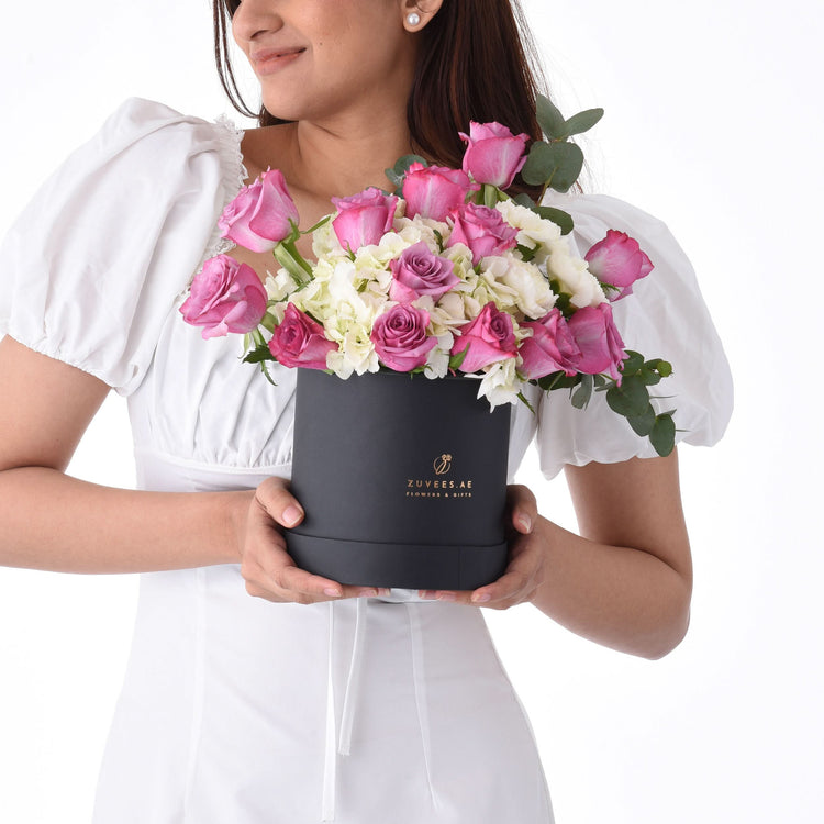 Royal Amethyst Sand Bloom Box - Zuvees.ae